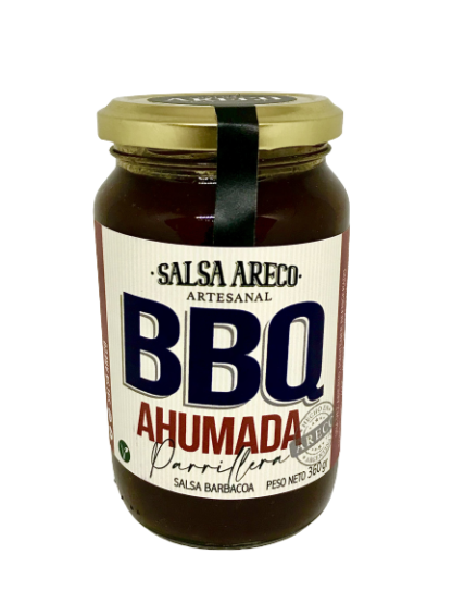 Bbq Ahumada”salsa Areco” X 360gr Consumo Popular Organizado 3333