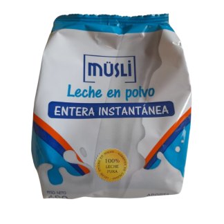 Leche en polvo entera instantánea "Musli" x 400gr