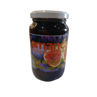 Higos en Almibar con nuez "Amancay" x  450 Grs