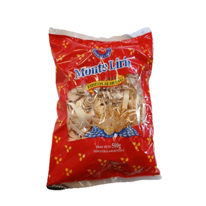 Fideo Nido 2 al huevo "Monte Lirio" x 500gr.