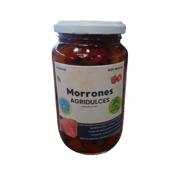 Morrones agridulces "Jóvenes Rurales" x 360cc