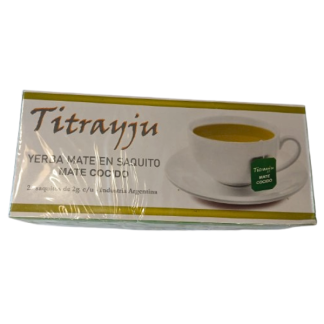 Mate cocido "Titrayju" x 25 unidades