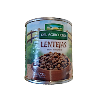 Conserva de lentejas "Del agricultor" Afa  x 300 gr.