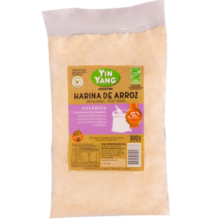 Harina de arroz integral tostada orgánica "Yin-Yang" x 500 gr