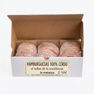 hamburguesa cerdo