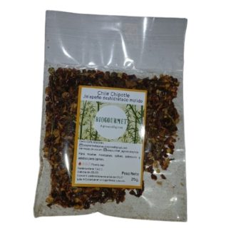 Chile Chipotle molido "Biogourmet" x 25 gr