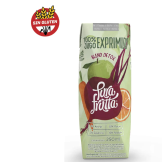 Jugo exprimido blend detox "PuraFrutta" x 250ML