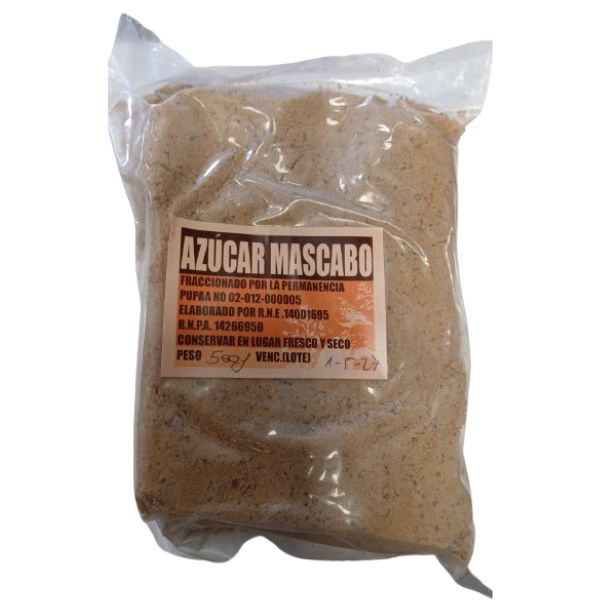 Azucar Mascabo "La Permanencia" x 500 gr