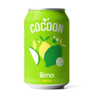 Gaseosa Prebiotica Cocoon de Lima Limon de  x 354 ml 